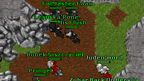 Mis Flush on screen
