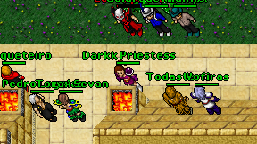 Darkk Priestess on screen