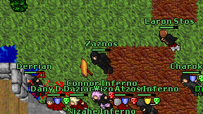 Zaznos on screen