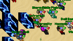 Infrarnal on screen
