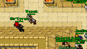 Sir'Cyrax on screen