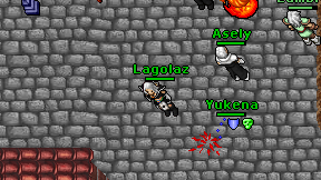 Lagolaz on screen