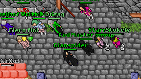 Gianspider on screen