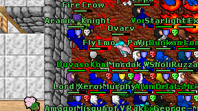 Fly Emo on screen