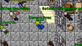 Cavera Sync on screen