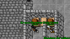 Krasa Shadow Bolt on screen