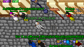 Knight as Michal on screen