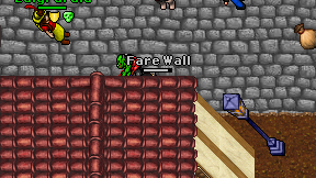 Fare Wall on screen