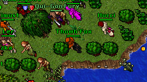 Thowh'Fox on screen