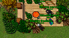 Bloody Bambus on screen