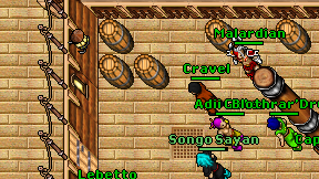 Cravel on screen