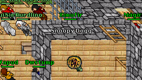 Snoopy Dogg on screen