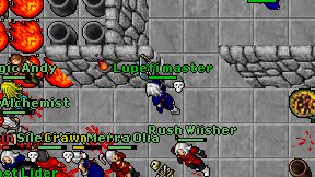Lupefi master on screen