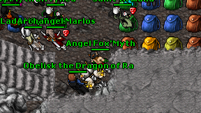 Angel Fox'Myth on screen