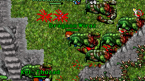 Dragoon Wiraz on screen