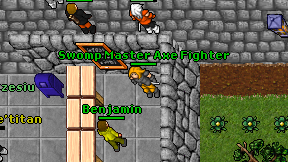 Swomp Master Axe Fighter on screen