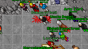 Dimmu of hell on screen