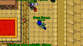 Don Boaa on screen