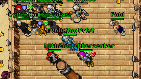 Evolution Prist on screen