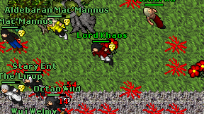 Lord Khaos on screen