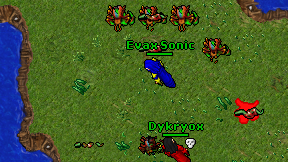 Evax Sonic on screen