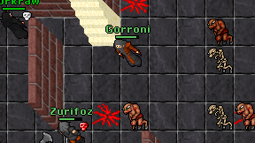 Gorroni on screen