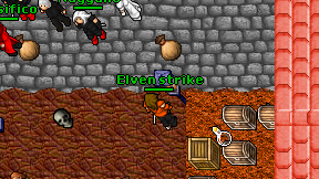 Elven strike on screen