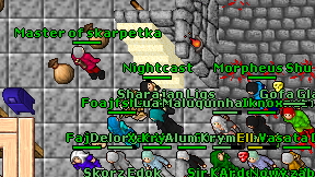 Nightcast on screen