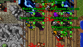 Fuzekla on screen
