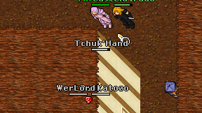 Tchuk'Hand on screen