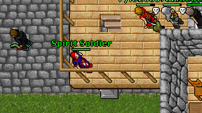 Spirit Soldier on screen