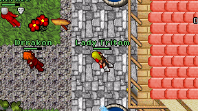 Lady Tritom on screen