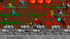 Lord Mortux on screen