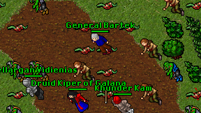 General Bartek on screen