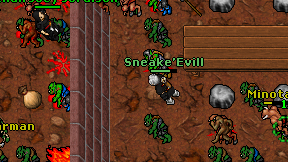 Sneake'Evill on screen