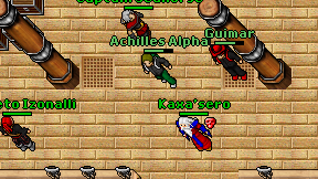 Achilles Alpha on screen