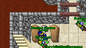 Dieing Flame on screen