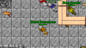 Gold Banshee on screen