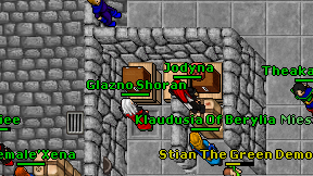 Jodyna on screen