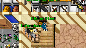 Illidian Steel on screen
