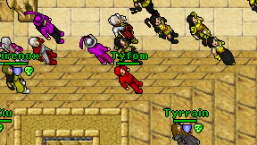 Tyfom on screen