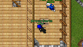 Arcus Sarin on screen