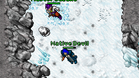 Native Devil on screen