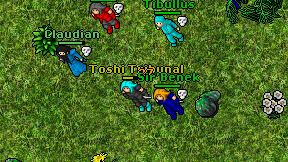 Toshi Tribunal on screen