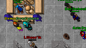 Dead'gloria on screen