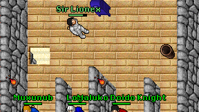 Sir Lionex on screen