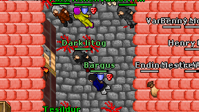 Dark litog on screen