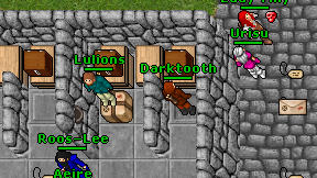 Darktooth on screen