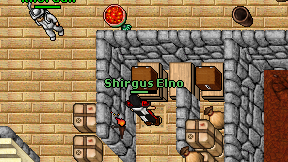 Shirgus Elno on screen