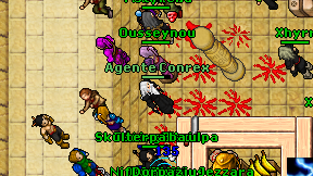 Agente Conrex on screen